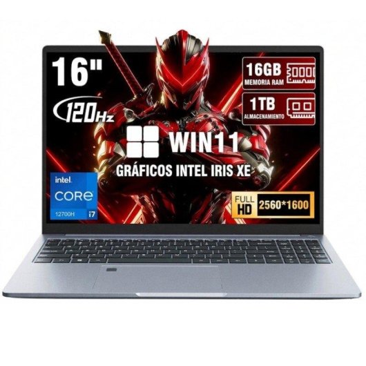 Portatile Ninkear N16 Pro 16" Intel Core i7-12700H 16GB 1TB SSD Iris Xe Windows 11