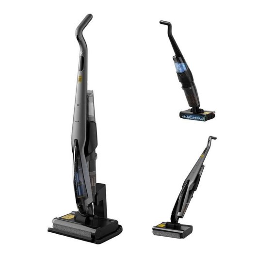 Aspirapolvere senza Fili Deerma DEM-VX96W 160W 30 min Funzione Lavapavimenti Nero