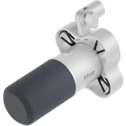 Mikrofon Fifine K688W USB-C XLR kardioid mit Touch-Steuerung und Monitoring