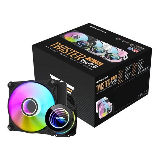 Refrigerazione Liquida darkFlash DX120 V2.6 120mm 1 Ventola RGB