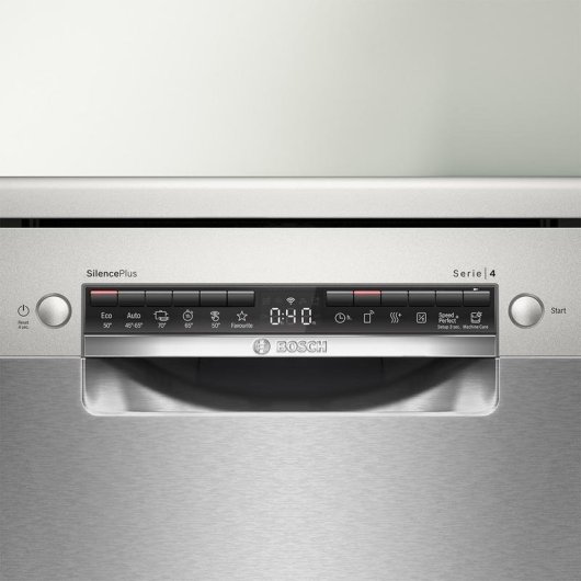 Lavavajillas Bosch Serie 4 SMS46MW03E 13 Serviços C com WiFi e SpeedPerfect