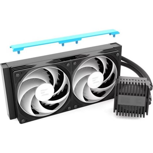 Raffreddamento Liquido Zalman Alpha2 V2 A24 240mm 2 Ventole Nero