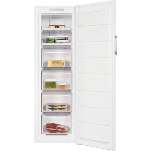 Congelador vertical Exquisit GS271-NF-H-040D 204L No Frost Blanco
