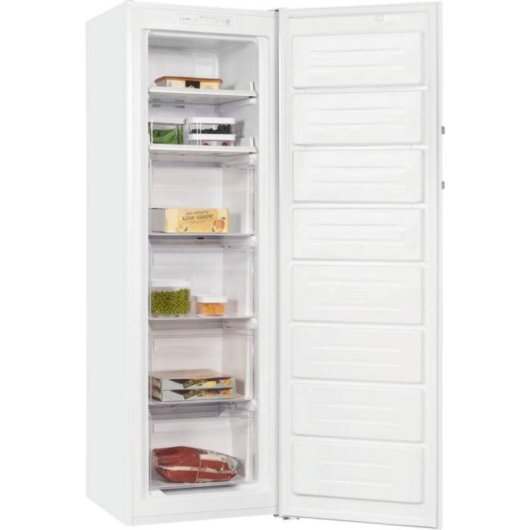 Congelador vertical Exquisit GS271-NF-H-040D 204L No Frost Blanco