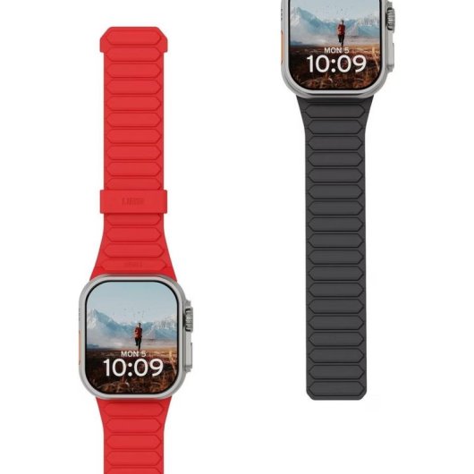 Correia desportiva UAG Pathfinder Strap para Apple Watch Ultra 44 mm - Cinza