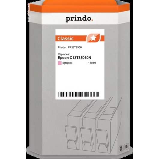 Cartucho de tinta Prindo T8506 Rosa Claro compatível Epson SureColor SC-P800