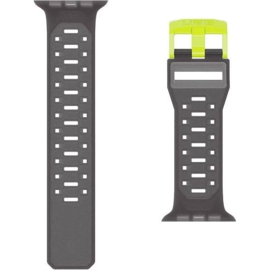 Correa UAG Civilian Strap Apple Watch gris y verde acero y silicona