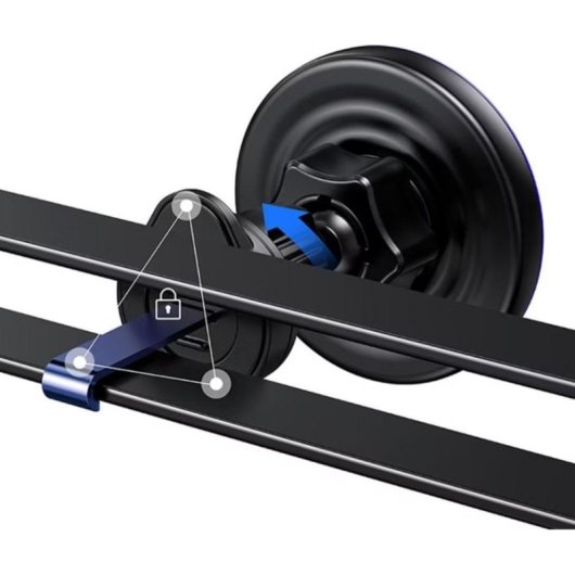 Soporte magnético Usams 15W carga inalámbrica para coche