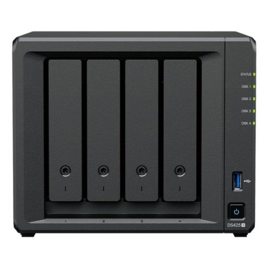 Disco Rigido NAS Interno Synology 32TB Ethernet RJ45 RAID Celeron DS425+