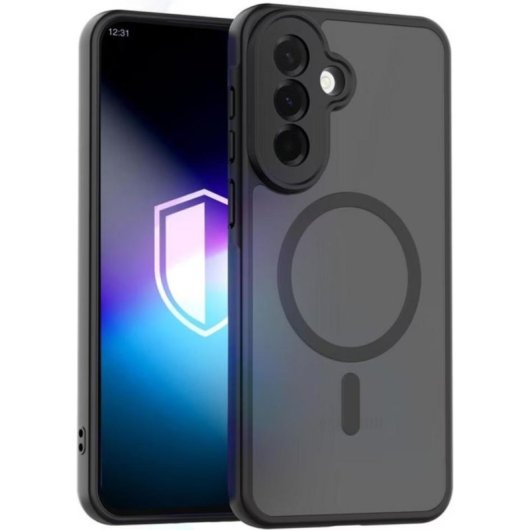 Funda para móvil 3MK Misty MagCase Backcover PC TPU Nero MagSafe per Samsung Galaxy A57