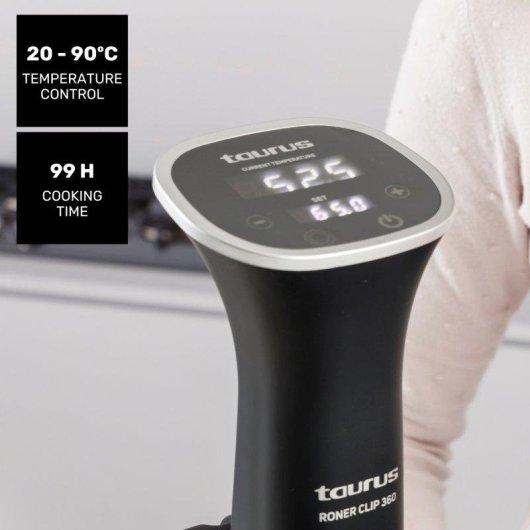 Termostato de inmersión Taurus Roner Clip 360 1200W 20-90°C