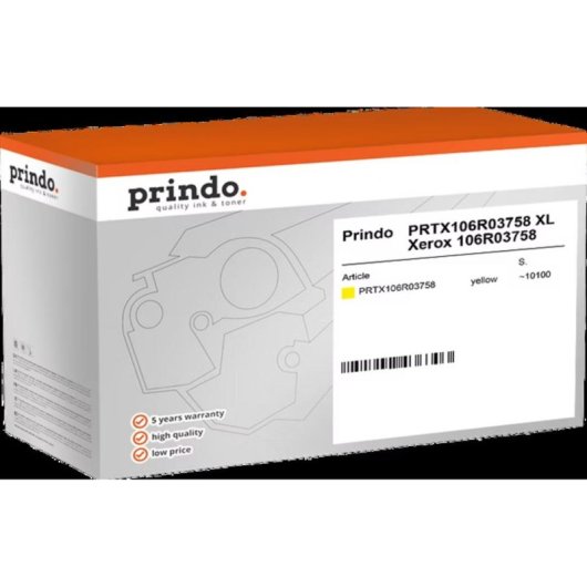 Toner Prindo Giallo XL Compatibile Xerox