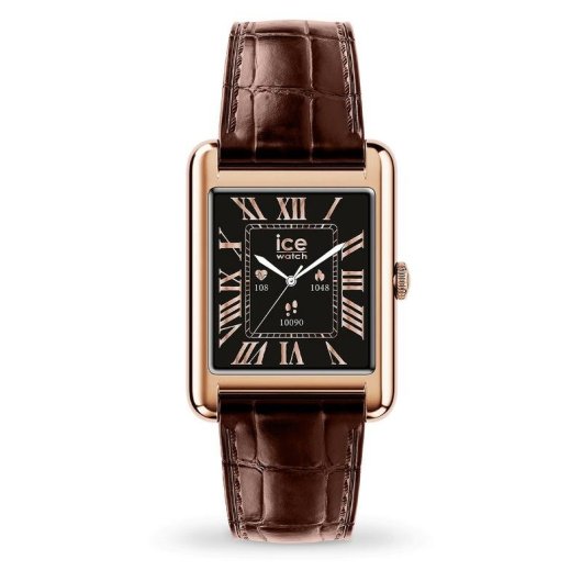 Ice Watch 025382 Bluetooth 1,41" Or Taille Unique Bracelet Marron IP68