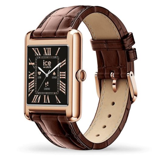 Ice Watch 025382 Bluetooth 1,41" Or Taille Unique Bracelet Marron IP68