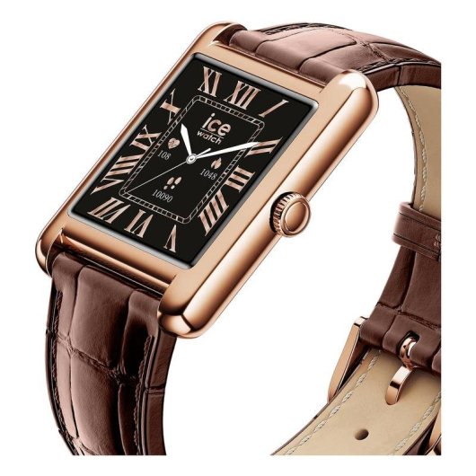 Ice Watch 025382 Bluetooth 1,41" Or Taille Unique Bracelet Marron IP68