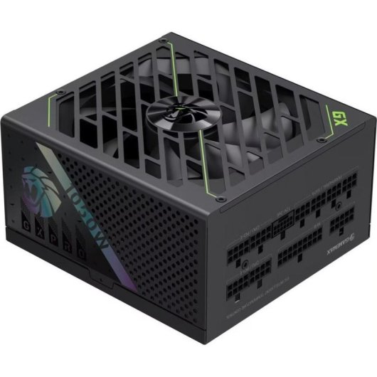Netzteil GameMax GX PRO 1050G 1050W 80+ Gold Zertifizierung goldfarben