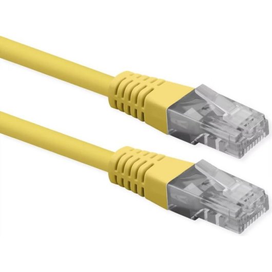 Patchkabel Roline CAT6 U/UTP RJ45 0,50 m Gelb