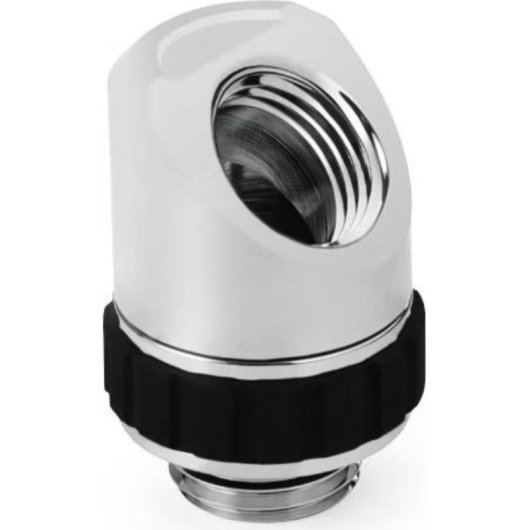 Refrigeración líquida Alphacool Apex Grip Fitting 45° giratorio cromado