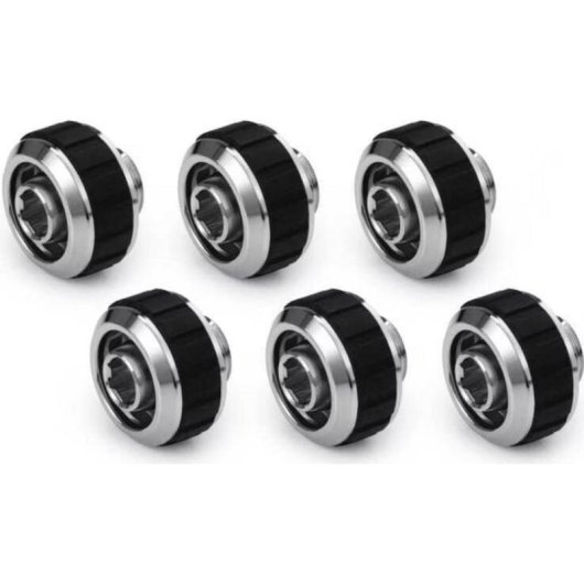 Refrigeración líquida Alphacool Apex Grip Fitting para tubos 16/10 mm cromado