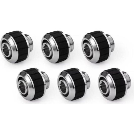 Refrigeration Liquide Alphacool Apex Grip Fitting 13/10 mm Chromé Métallique
