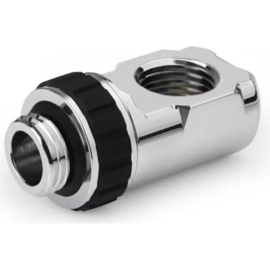 Refrigeration Liquide Alphacool Apex Grip Fitting 90° Chromé Rotatif