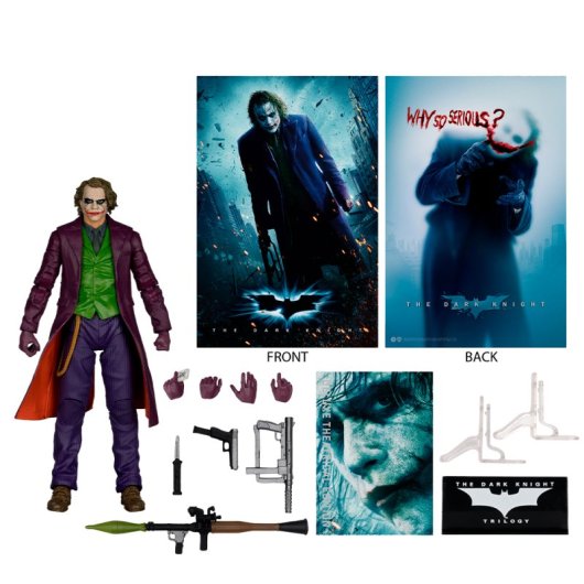 Mcfarlane  The Joker (the Dark Knight) - Action Figura