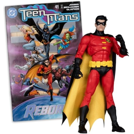 Mcfarlane Dc Robin (teen Titans #41)  - Action Figura