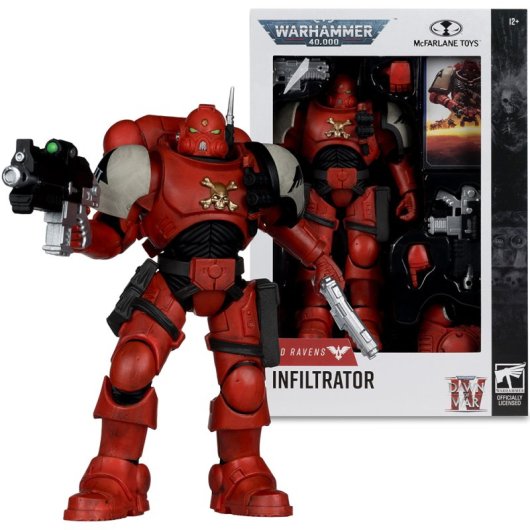Mcfarlane Warhammer 40 000 Infiltrator (blood Ravens) - Action Figura