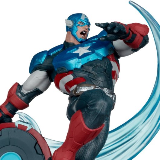 Actionfigur McFarlane Captain America Marvel Rivals 1/10 Premium