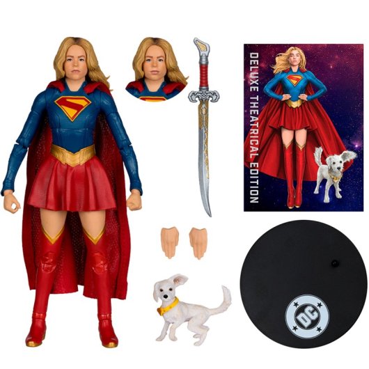Mcfarlane Supergirl And Baby Krypto (supergirl Movie)  - Action Figura