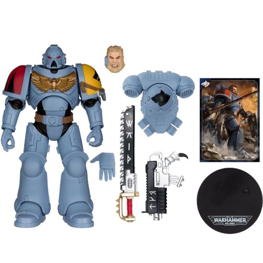 Mcfarlane Warhammer 40 000 Grey Hunter (space Wolves)  - Action Figura