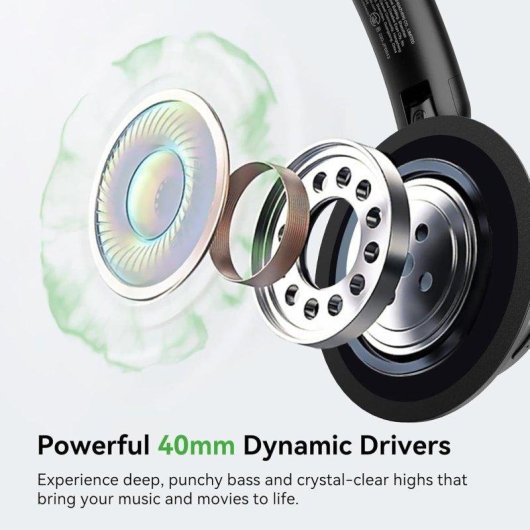 OneOdio A1 Pro Bluetooth Kopfhörer mit ANC, 70h Akku, Bluetooth 6.0, faltbar