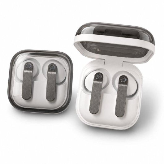 Écouteurs sans fil Karawan Buds4 Bluetooth In-ear Blanc avec étui de charge