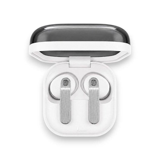 Écouteurs sans fil Karawan Buds4 Bluetooth In-ear Blanc avec étui de charge