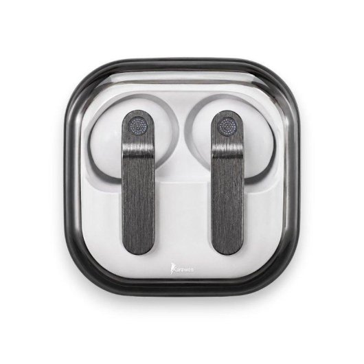 Écouteurs sans fil Karawan Buds4 Bluetooth In-ear Blanc avec étui de charge