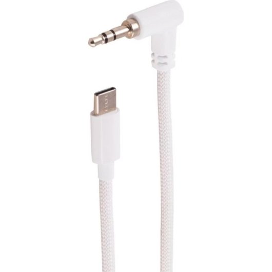 Cable AUX Shiverpeaks 3,5 mm 2 m estéreo blanco