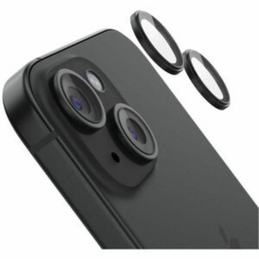 Protector de cámara Belkin ScreenForce iPhone 15/15 Plus Vidrio templado 9H 2 piezas