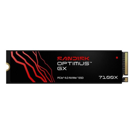 Disco Duro SanDisk Optimus GX 7100X 2 TB M.2 NVMe 7250 MB/s Gaming