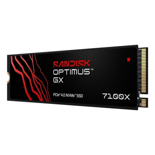 Disco Duro SanDisk Optimus GX 7100X 2 TB M.2 NVMe 7250 MB/s Gaming