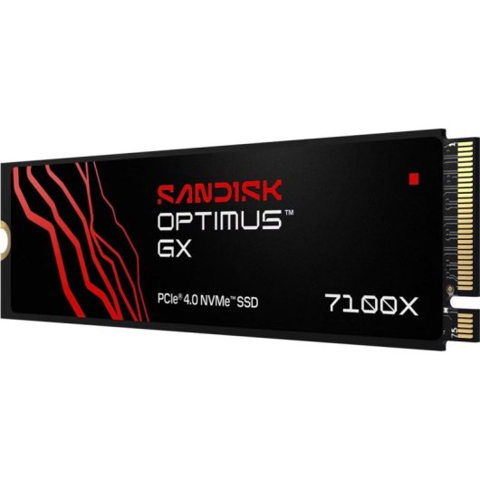 Disco Duro SanDisk Optimus GX 7100X 2 TB M.2 NVMe 7250 MB/s Gaming
