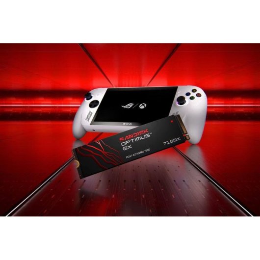 Disco Duro SanDisk Optimus GX 7100X 2 TB M.2 NVMe 7250 MB/s Gaming