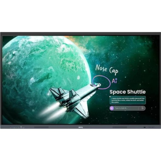 Tableau blanc interactif BenQ RE8605E 86" 4K Ultra HD tactile 50 points