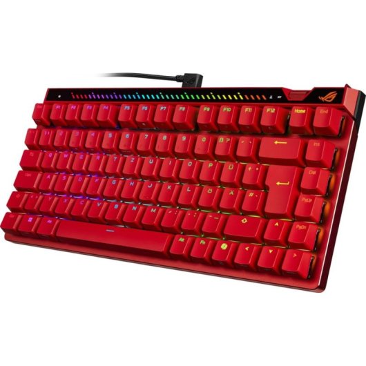 Teclado ASUS ROG Falchion Ace 75 HE magnético con RGB y layout QWERTZ