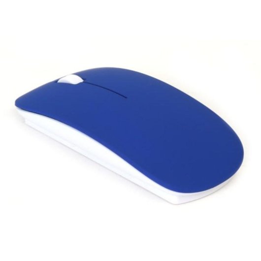 Ratón Omega OM0414WBDB RF kabellos 1000 DPI Blau Weiß Ambidextrous