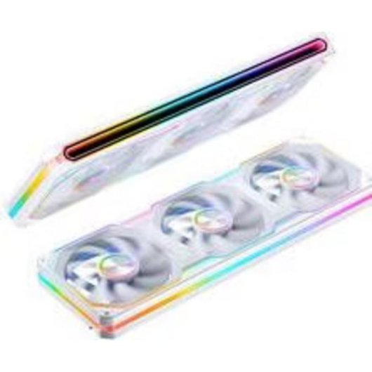 Kühlung Luft Jonsbo PWM ARGB Weiß 360mm XA-360W 3 Lüfter