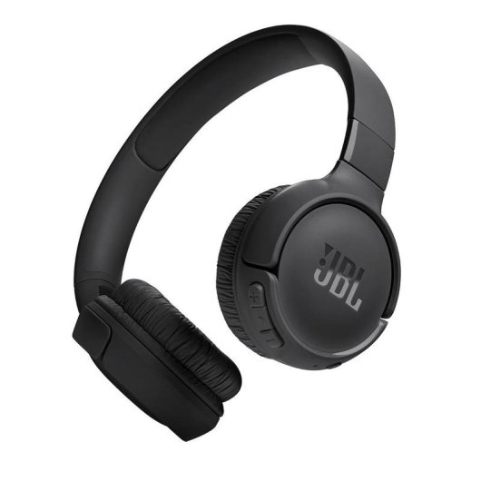Auriculares JBL Tune 520BT sem fios Bluetooth 5.3 Hi-Fi dobráveis pretos
