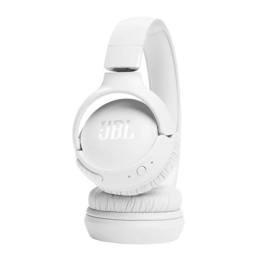 Auriculares JBL Tune 520BT sem fios Bluetooth 5.3 Hi-Fi dobráveis brancos