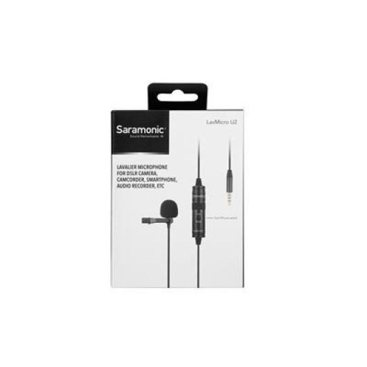 Mikrofon Saramonic Lavalier U2 USB-C omnidirektional mit Clip