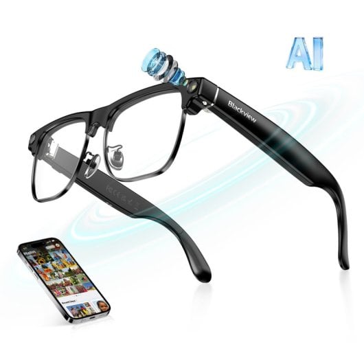 Blackview Bv200 Lunettes intelligentes Caméra intégrée IA intégrée Traducteur Transparent