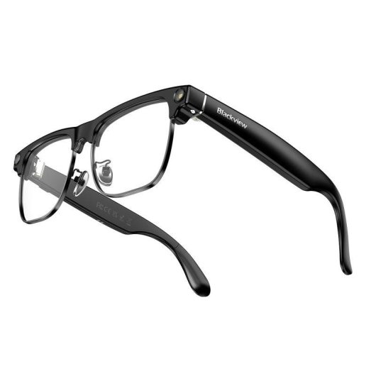 Blackview Bv200 Smart Glasses Integrierte Kamera KI Übersetzer Transparent